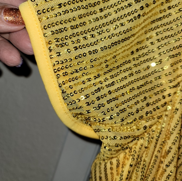 Sequin crop top - Picture 3 of 4